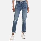 Shop Womens button Jeans