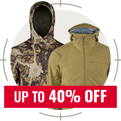 Up to 40% off Hunting Clothing