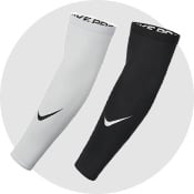 Image of a white and black padded sleeve