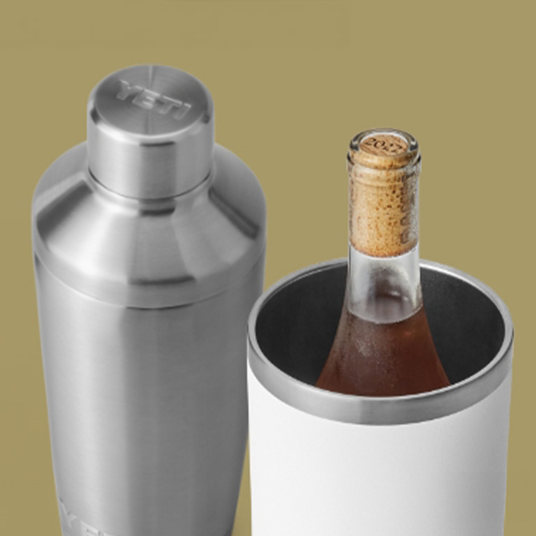 REAL YETI 36 oz. Laser Engraved Alpine Yellow Yeti Rambler Bottle  Personalized Vacuum Insulated YETI with Chug Cap