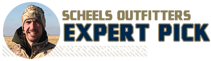Scheels Outfitters Expert Pick. Alex F. Hunting Expert.