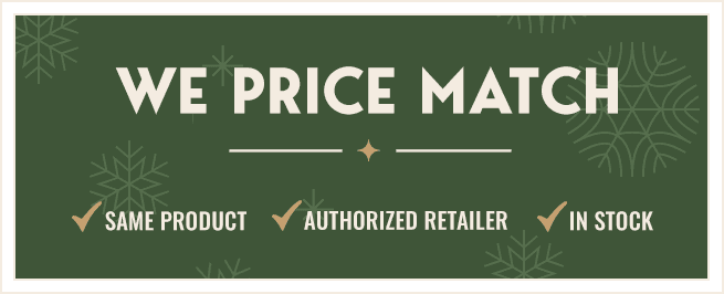 We price match. Item needs to be same exact product, authorized retailer and in stock.