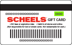 Gift Card PIN Number is available on the top right corner of the card