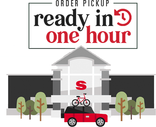 Order pickup - ready in one hour