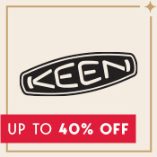 Keen up to 40% off
