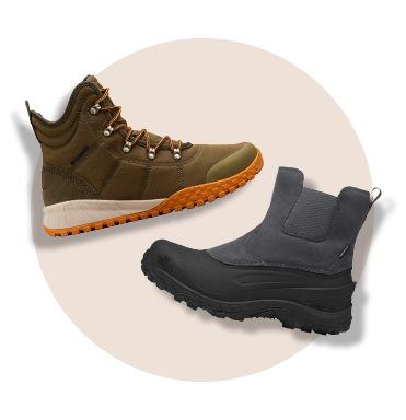 Men's Steel Toe Cap Winter Snow Boots Outdoor Waterproof Ankle Hiking Work Shoes 