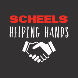 Scheels helping hands logo
